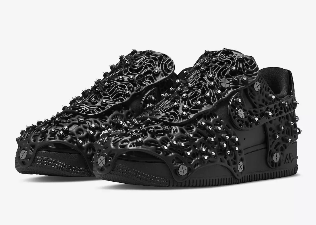 Swarovski Nike Air Force 1 Low Black CV7668-001 Utgivningsdatum