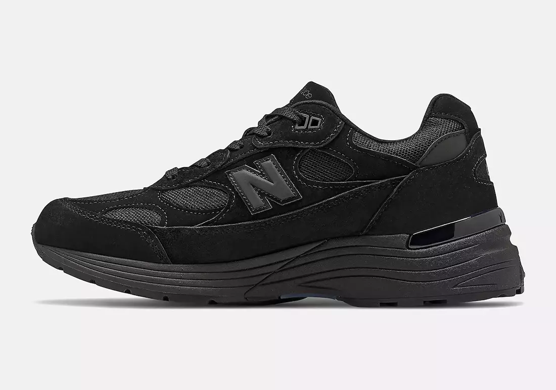 New Balance 992 Triple Black M992EA Data di rilascio