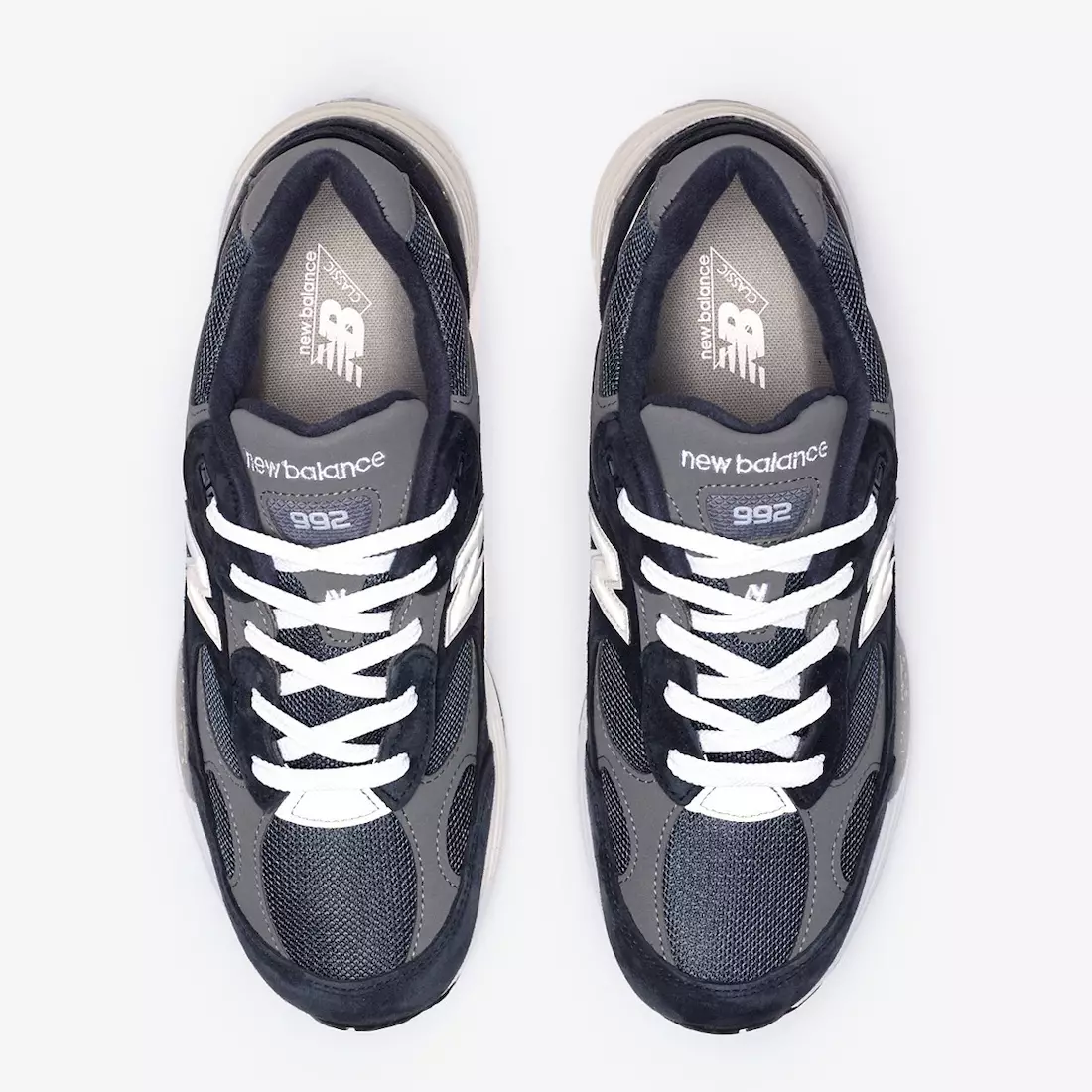 Датум на издавање на New Balance 992 Navy Grey M992GG