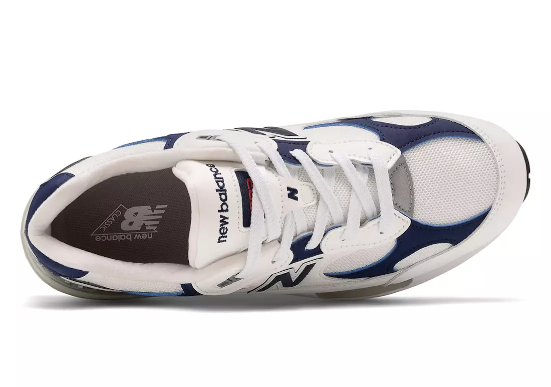 Data de llançament de New Balance 992 White Navy