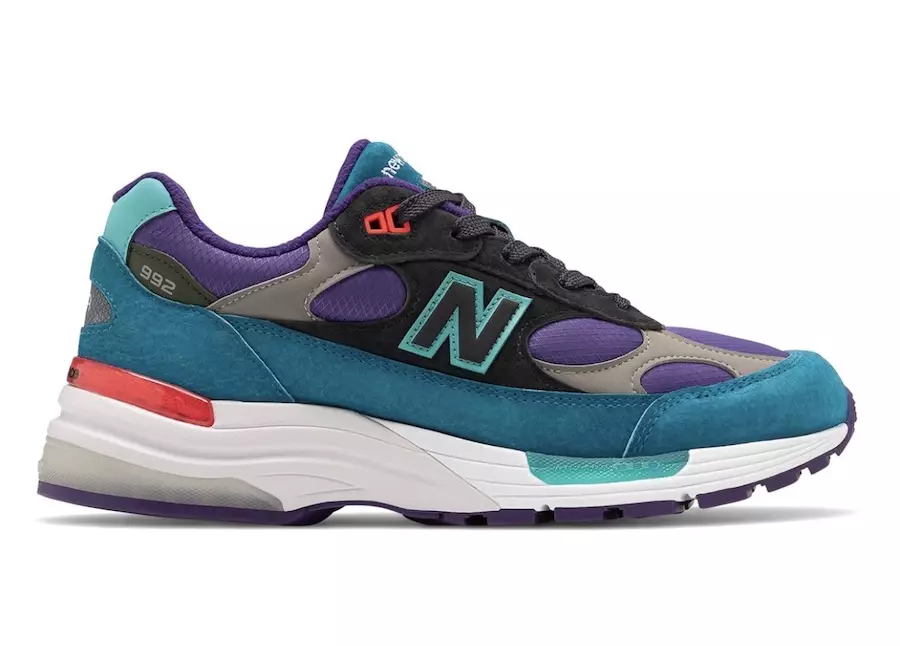 New Balance 992 fioletowo-turkusowy – data premiery