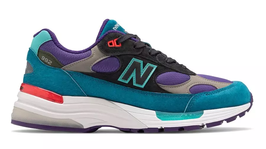 New Balance 992 Purple Teal Թողարկման ամսաթիվ