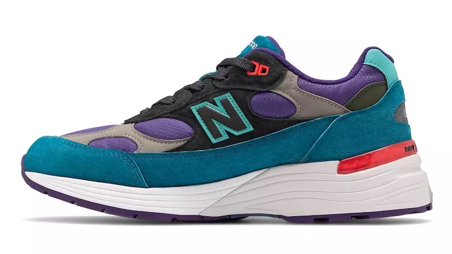 New Balance 992 Purple Teal תאריך שחרור