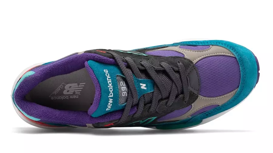 Data de llançament de New Balance 992 Purple Teal