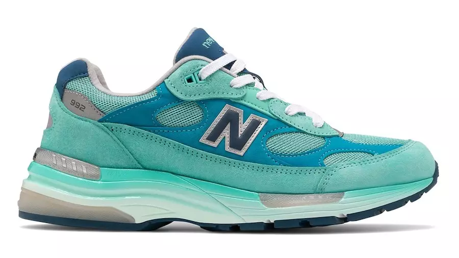 New Balance 992 Aqua Teal Blue Թողարկման ամսաթիվ