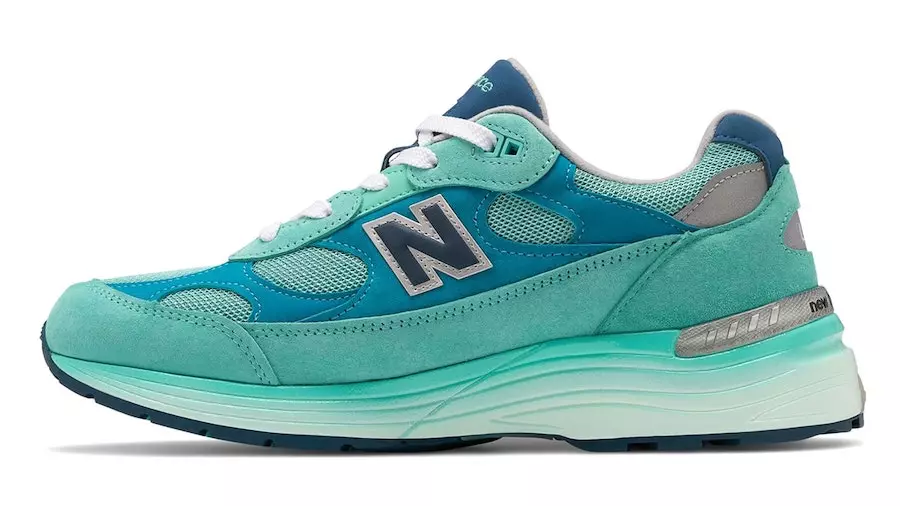 New Balance 992 Aqua Teal Blue Ημερομηνία κυκλοφορίας