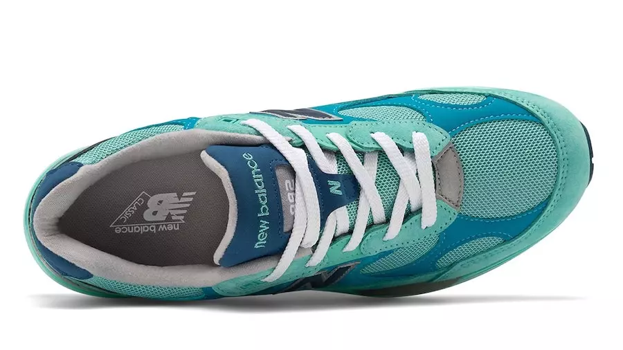 New Balance 992 Aqua Teal Blue Releasedatum