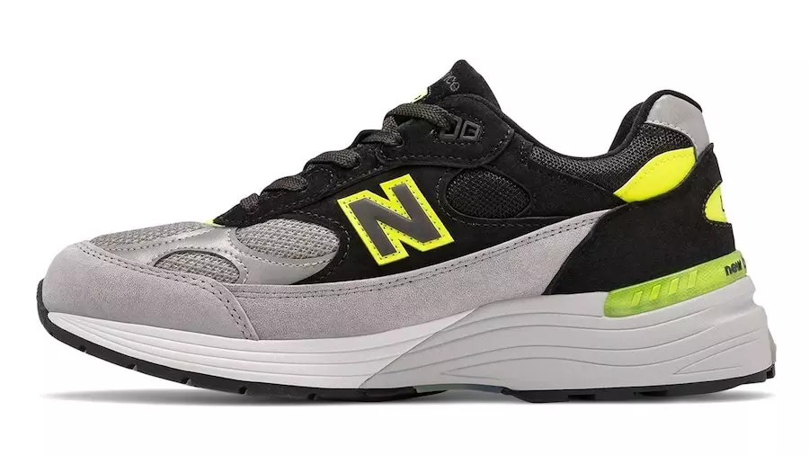 New Balance 992 Black Grey Volt Թողարկման ամսաթիվ