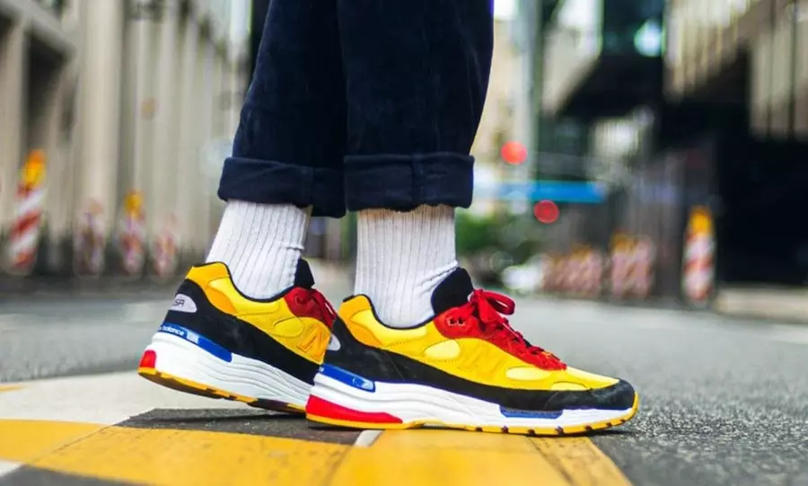 Датум на издавање на New Balance 992 Yellow Red Black