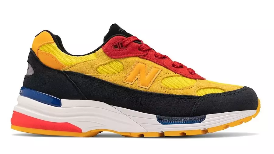 New Balance 992 Yellow Red Black Releasedatum