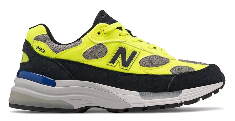 New Balance 992 Volt Yellow Grey Black M992AF Ngày phát hành