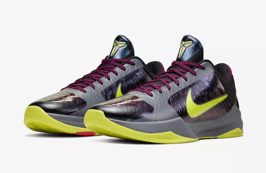 NBA 2K20 Nike Kobe 5 Protro Chaos CD4991-001 تاريخ الإصدار