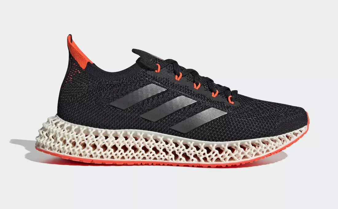 adidas 4DFWD Black Solar Red FY3963 Թողարկման ամսաթիվ