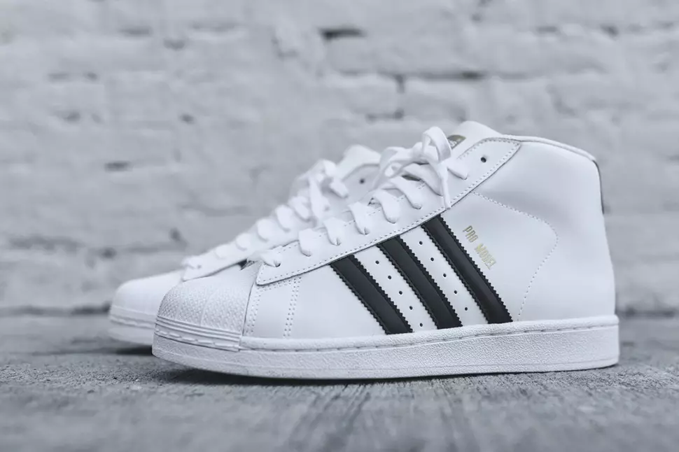 adidas Pro Model OG Wäiss Schwaarz