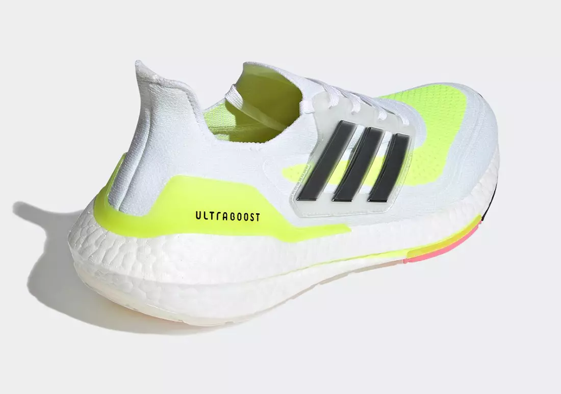 adidas Ultra Boost 2021 Solar Yellow FY0377 Utgivelsesdato