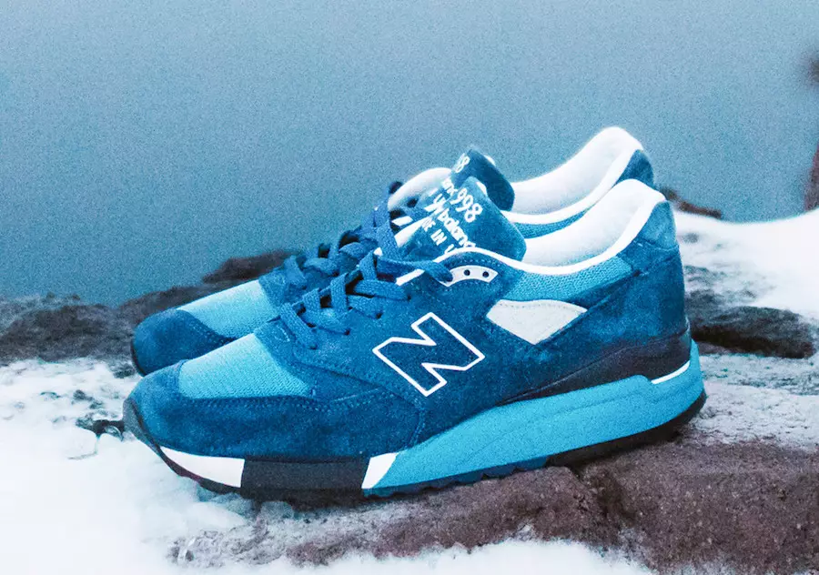 J. Crew x New Balance 998 „Nacionalinių parkų“ paketas