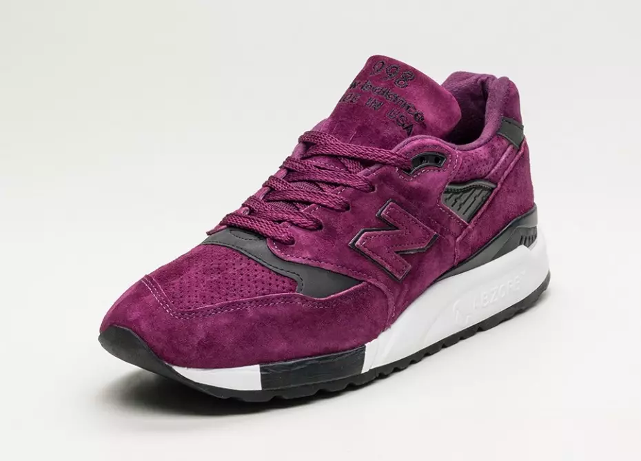 New Balance 998 Purple Suede Datum izlaska