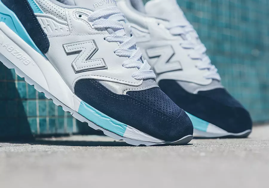 New Balance 998 Biru Muda Tentera Laut