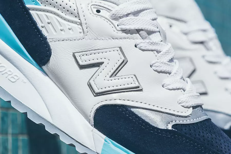 New Balance 998 Light Blue Navy