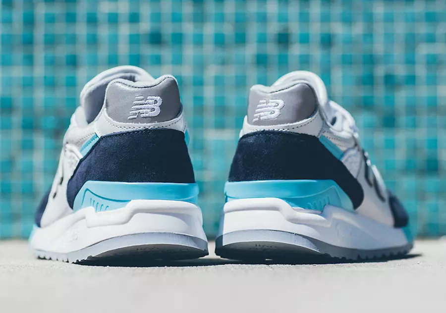 New Balance 998 Light Blue Navy