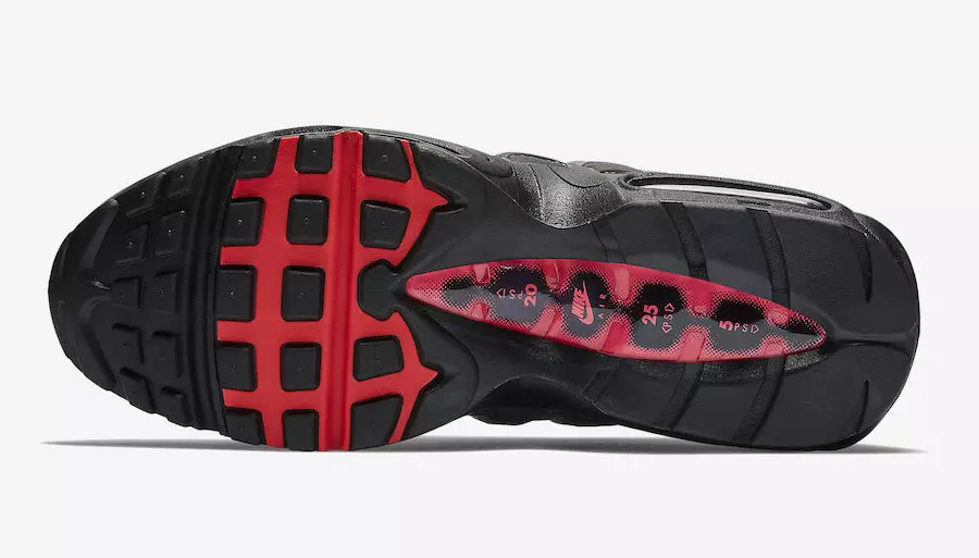 Nike Air Max 95 Rojo solar Fecha de lanzamiento AT2865-100