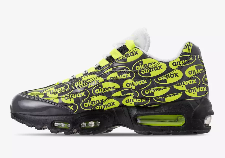 Þessi Nike Air Max 95 er þakinn