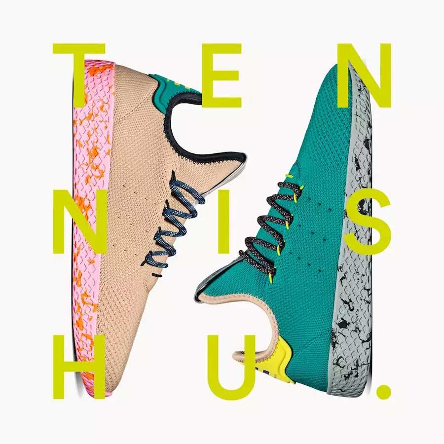 Tarehe ya Kutolewa kwa Pharrell adidas Tennis Hu Color Pack