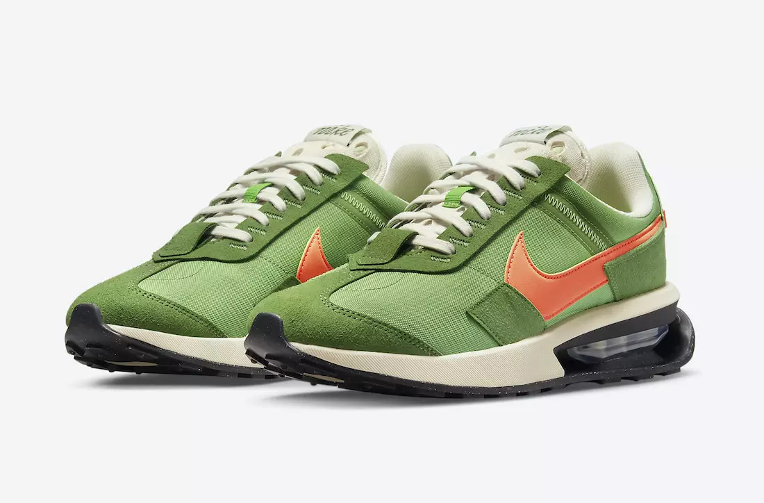 Nike Air Max Pre-Day Surfaces i grønt med fersken-swooshes