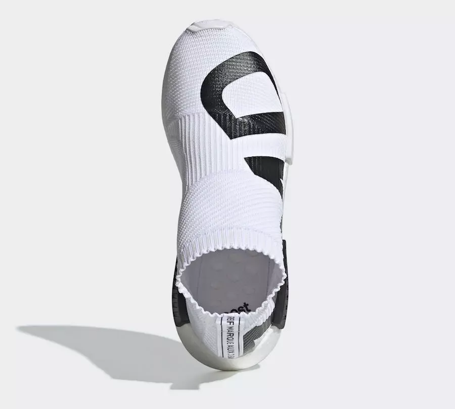 Adidas NMD CS1 Primeknit White Black EG7538 Išleidimo data