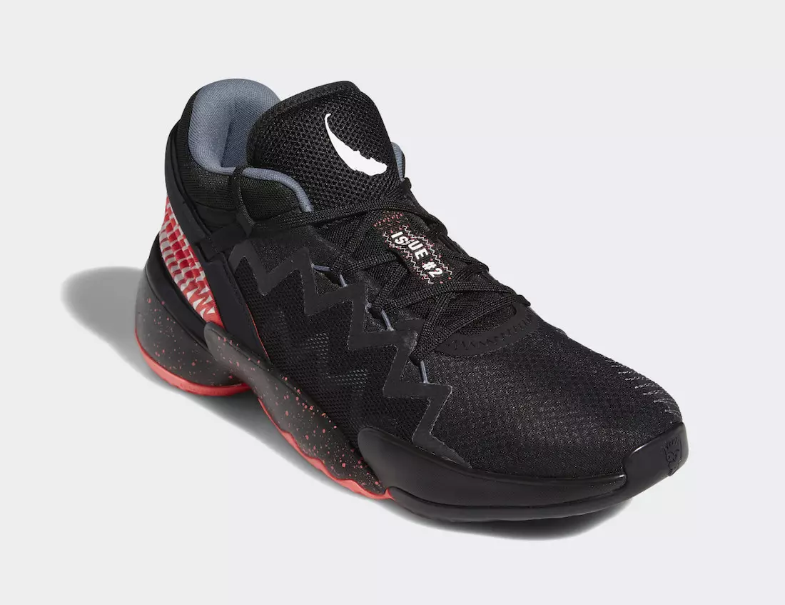 Marvel x adidas DON 2. izdevums Venom FV8960 izlaišanas datums