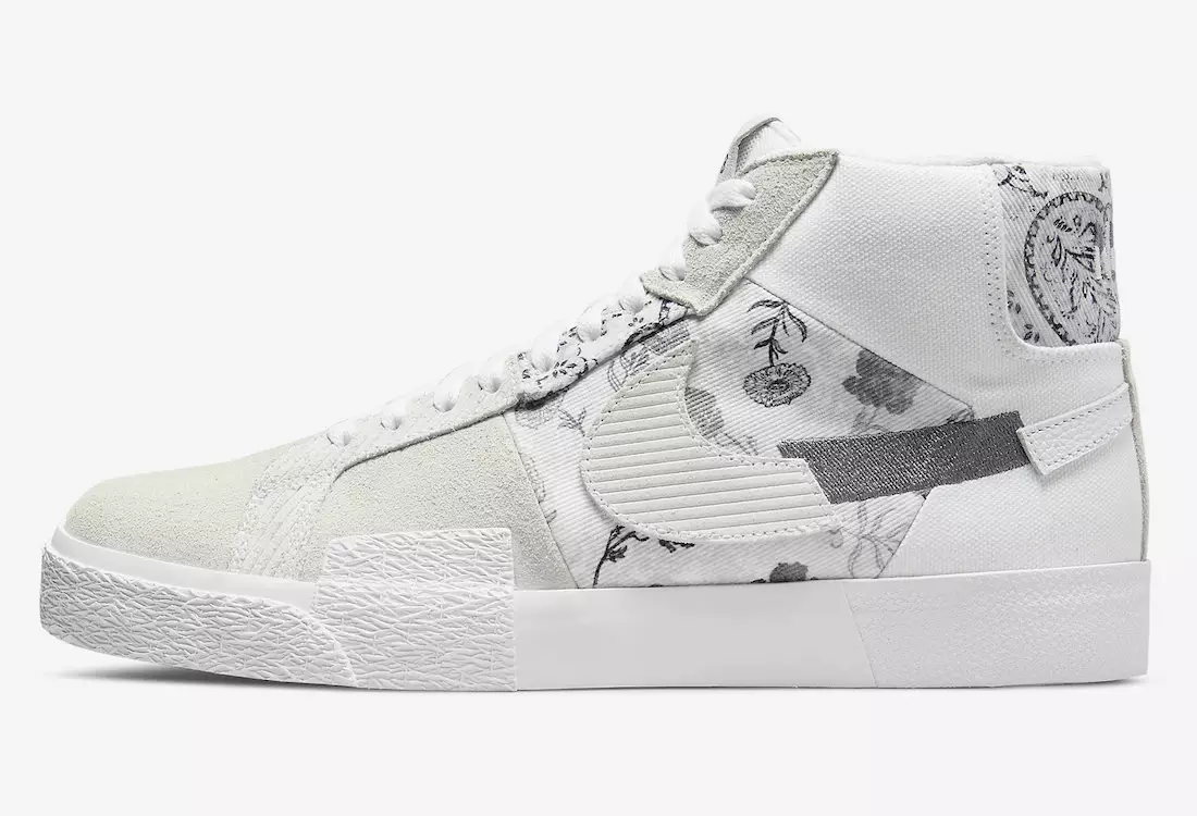 تاریخ انتشار Nike SB Zoom Blazer Mid Premium Paisley DM0859-100