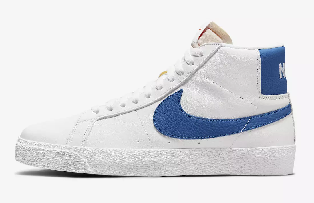 Nike SB Blazer Mid ISO Blanc Blau DH6970-100 Data de llançament