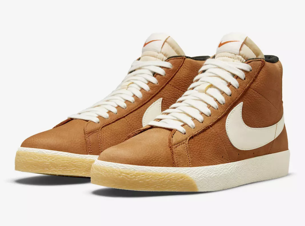 Nike SB Blazer Mid ISO Dark Russet DC8911-200 תאריך יציאה