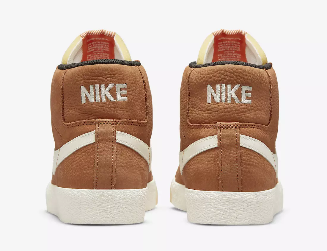 Nike SB Blazer Mid ISO Dark Russet DC8911-200 출시일