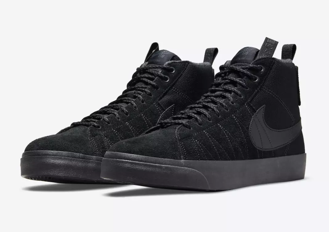 Nike SB Blazer Mid Premium Acclimate Black DC8903-002 Dáta Eisiúna