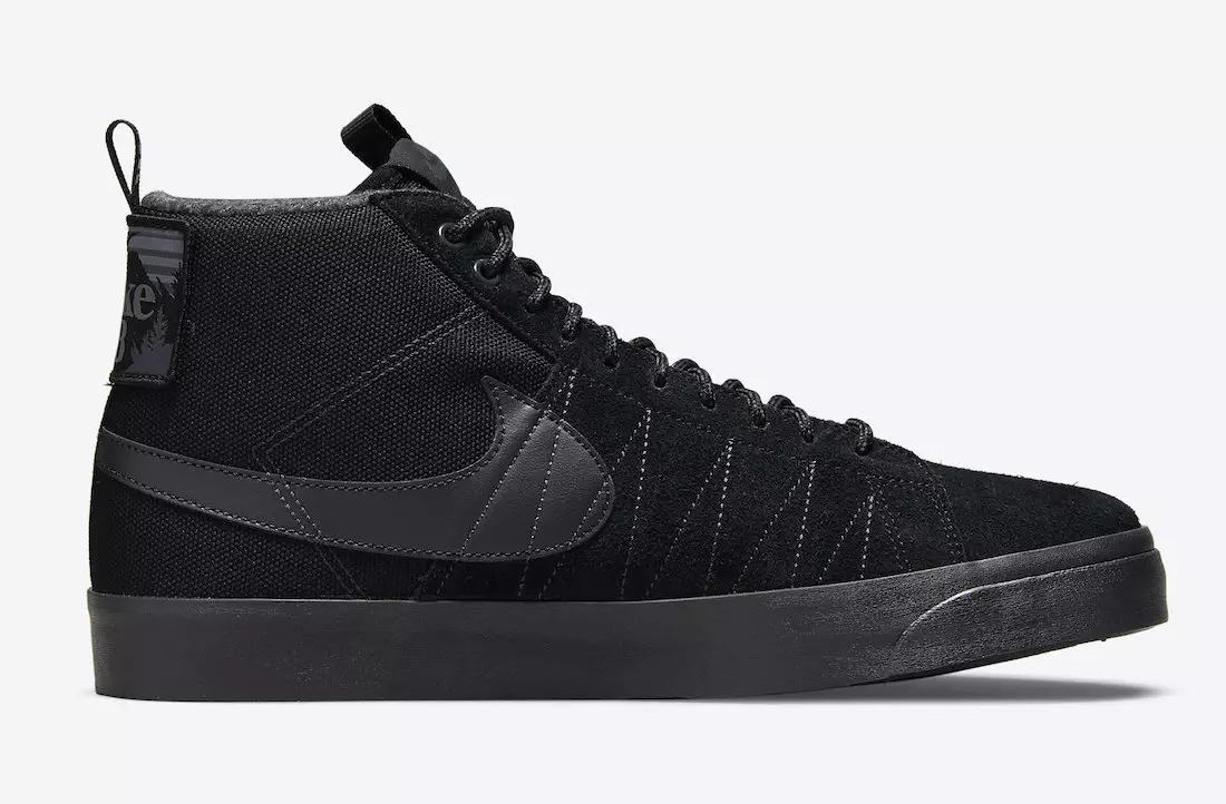 تاریخ انتشار Nike SB Blazer Mid Premium Aclimate Black DC8903-002