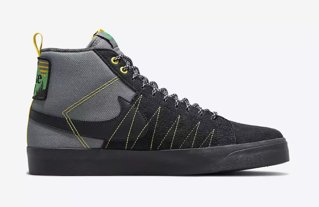 Nike SB Blazer Mid Premium Acclimate Cool Grey Yellow Strike DC8903-001 Dátum vydania