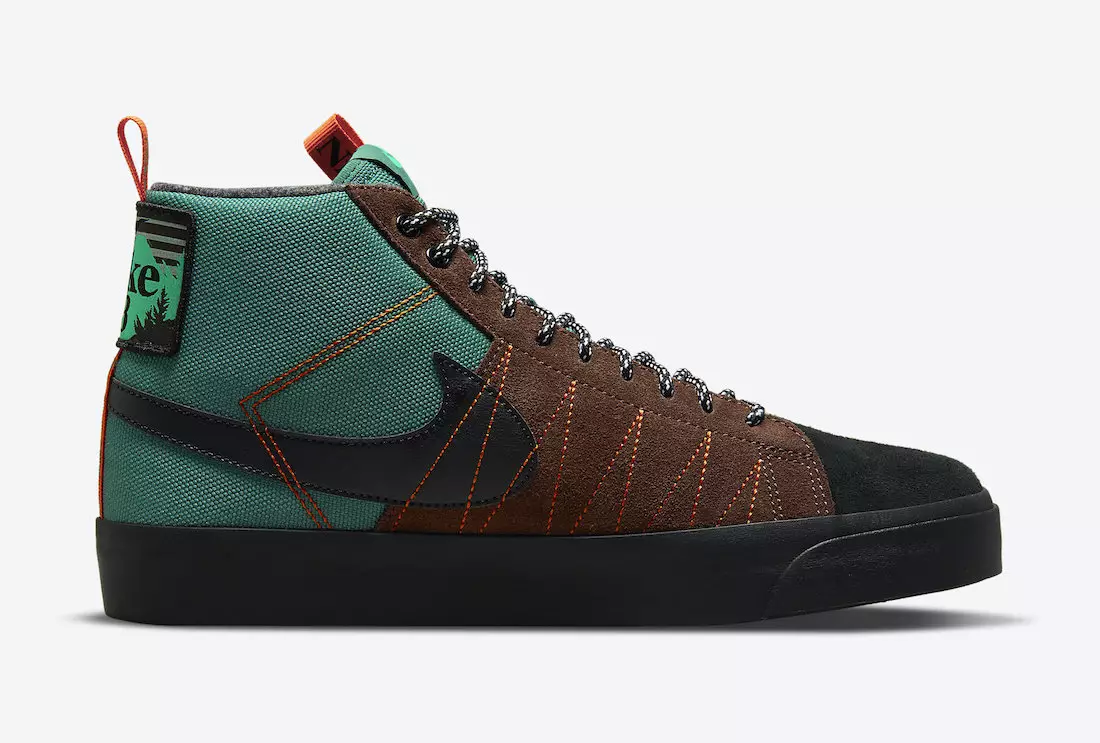 Nike SB Blazer Mid Acclimate Noble Green DC8903-300 Data lansării