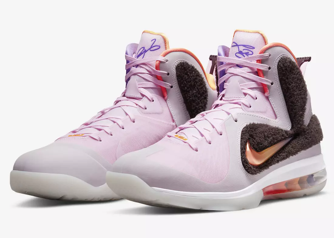 Nike LeBron 9 Regal Pink DJ3908-600 Tarikh Tayangan