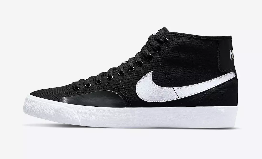 Nike SB Blazer Court Mid Black White DC8901-001 Datum vydání