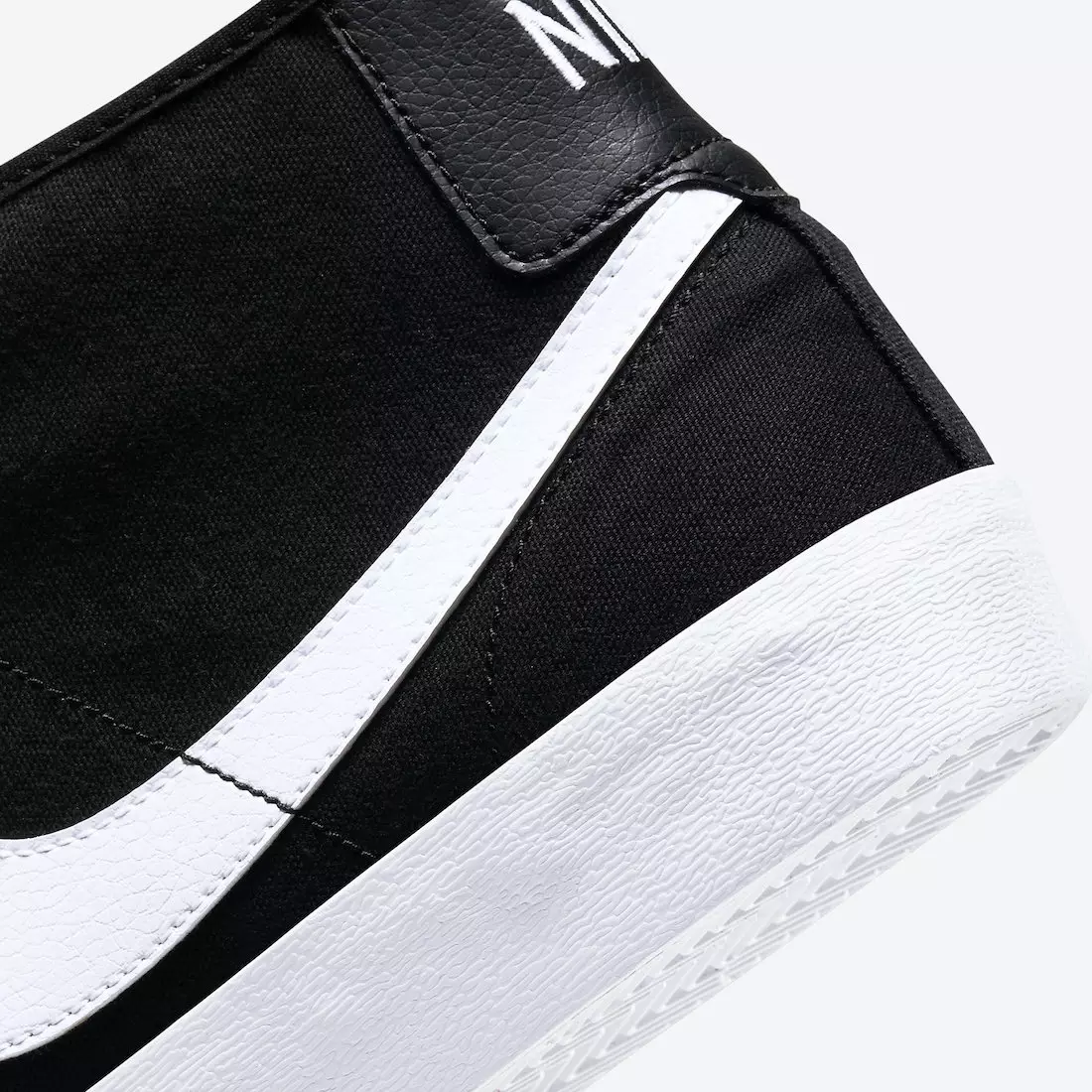 Nike SB Blazer Court Mid Black White DC8901-001 Išleidimo data