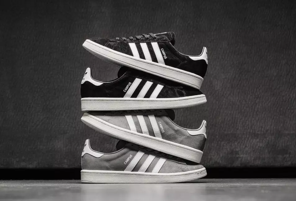 adidas Campus Black Grey