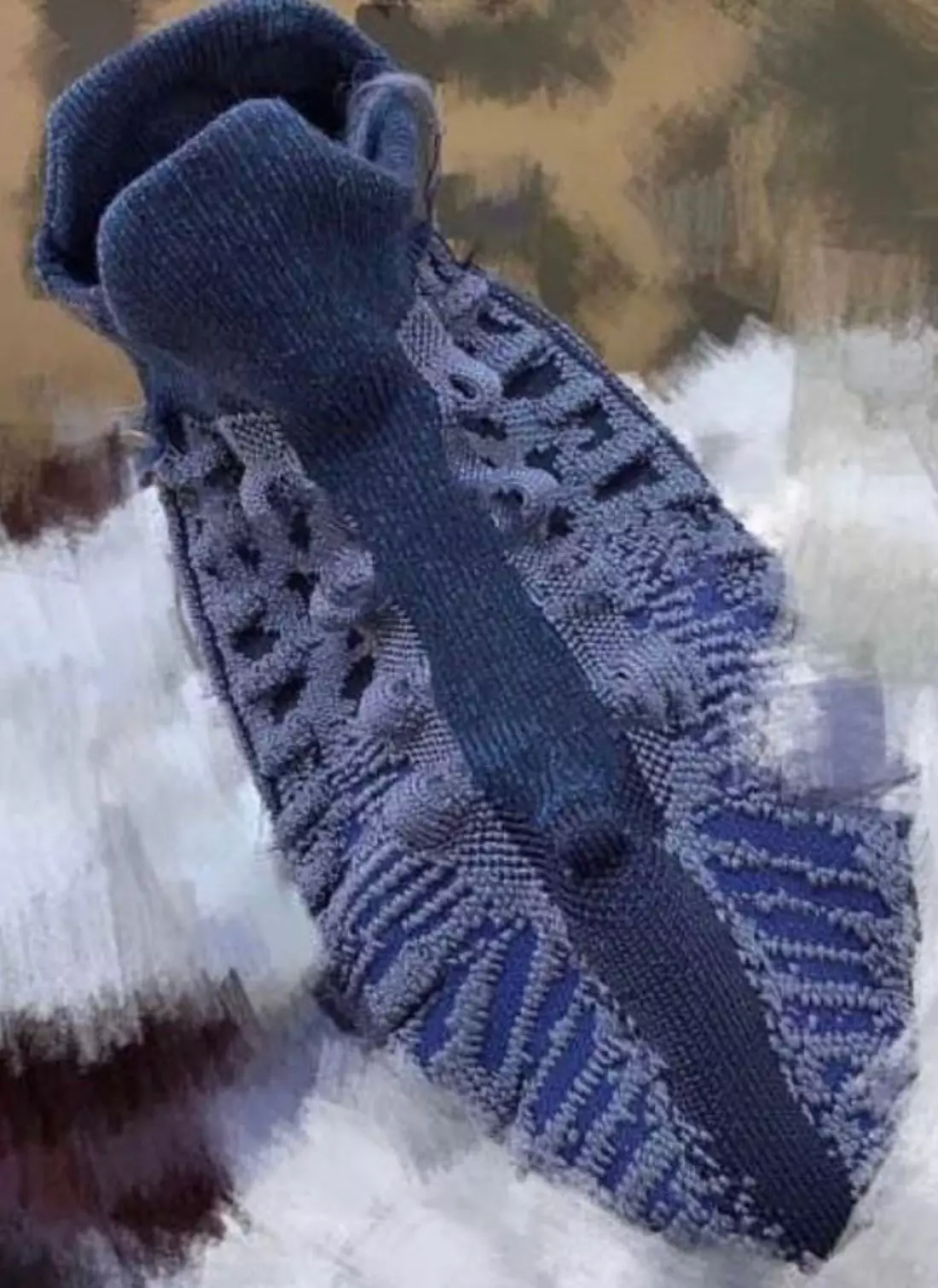 Adidas YZY BSKTBL KNIT 3D Slate Blue Дата выпуска