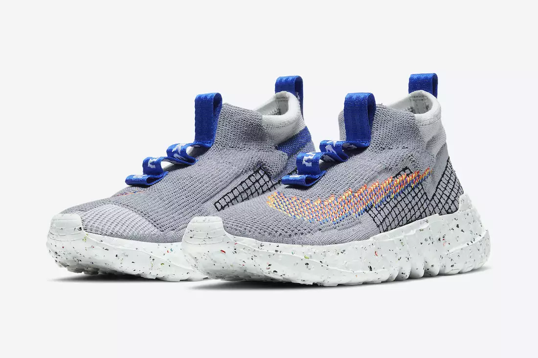 Nike Space Hippie 02 suprafețe în noua variantă de culoare sezonieră