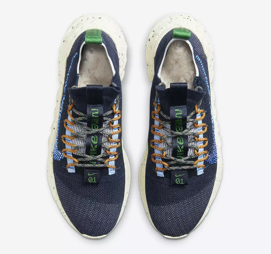 Nike Space Hippie 01 Obsidian DJ3056-400 Útgáfudagur