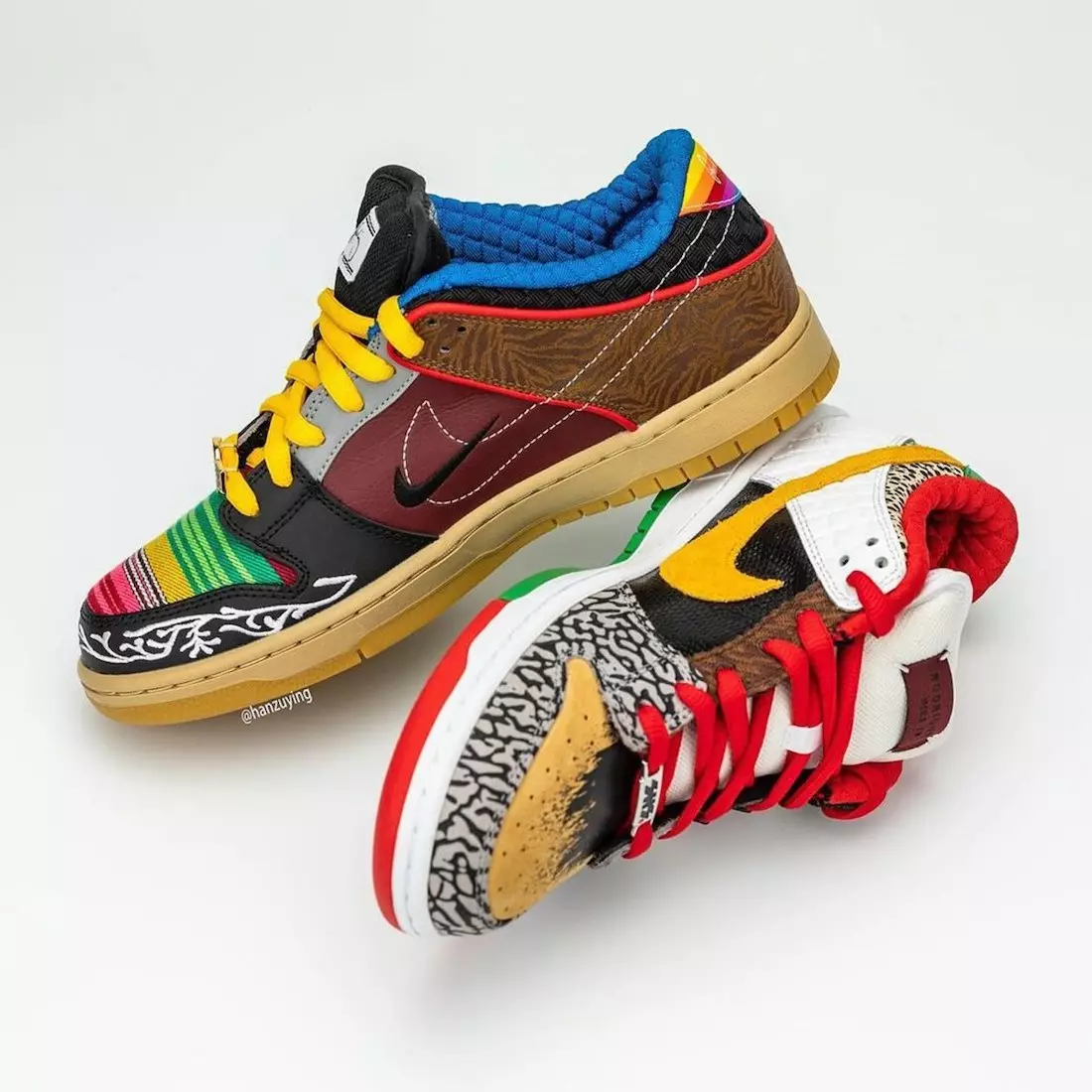 Date de sortie de la Nike SB Dunk Low What The P-Rod CZ2239-600