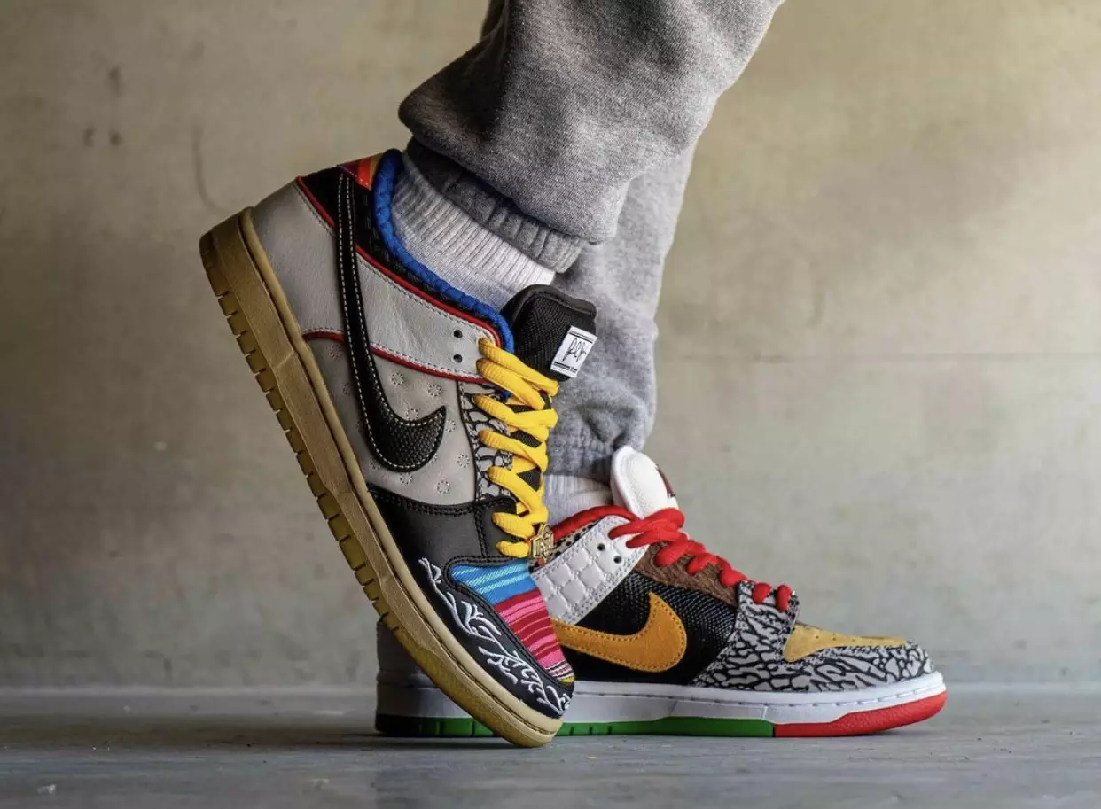 Nike SB Dunk Low What The P-Rod CZ2239-600 Fecha de lanzamiento On-Feet