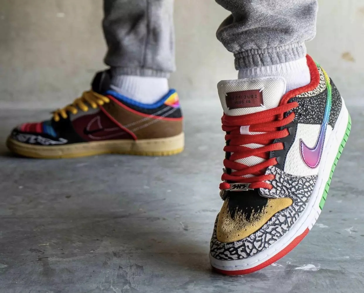 Nike SB Dunk Low What The P-Rod CZ2239-600 Fecha de lanzamiento On-Feet