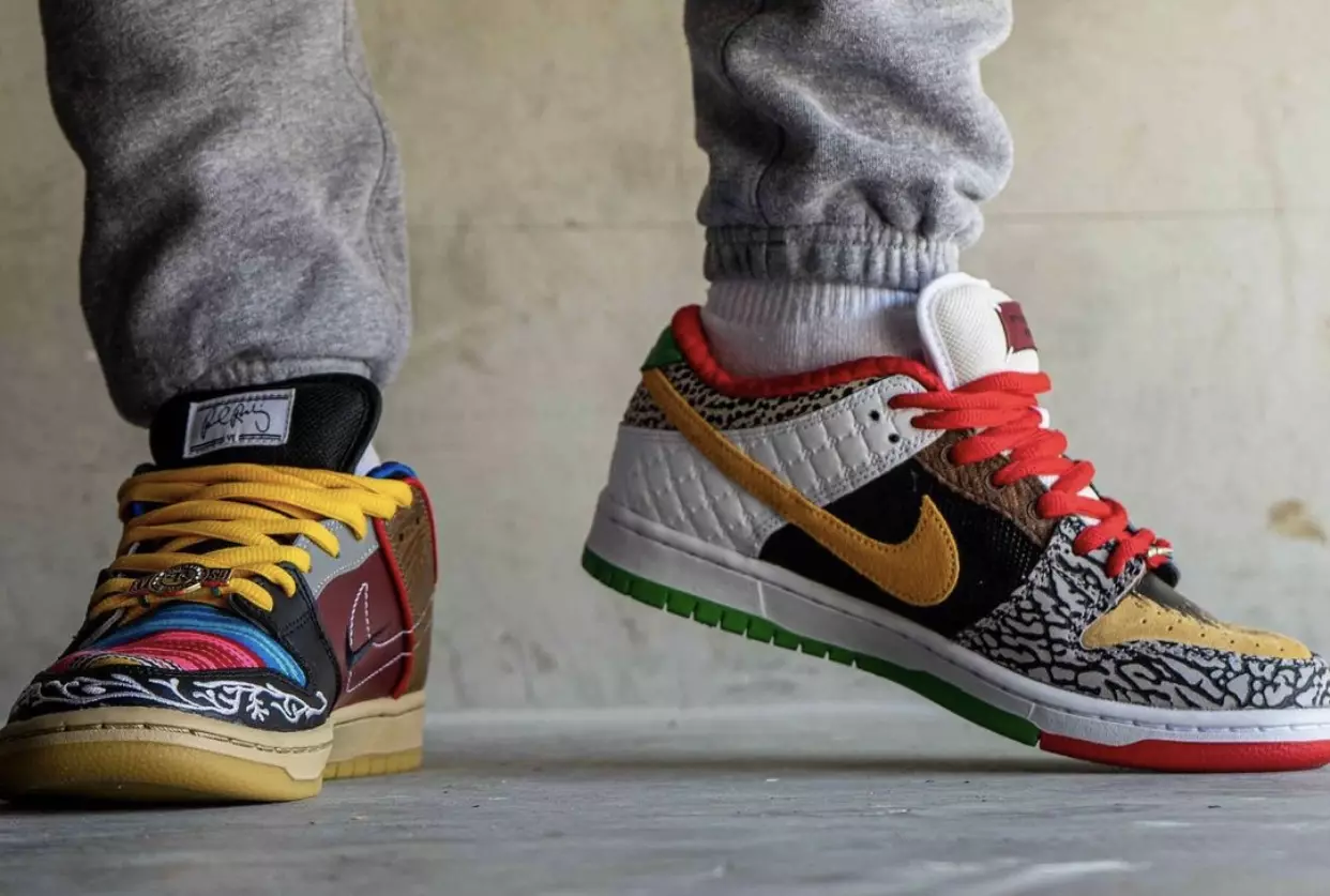 Nike SB Dunk Low What The P-Rod CZ2239-600 Дата на издаване на крака