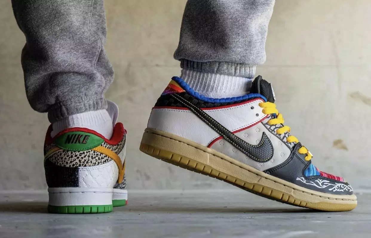 Nike SB Dunk Low What The P-Rod CZ2239-600 Release Date On-Feet